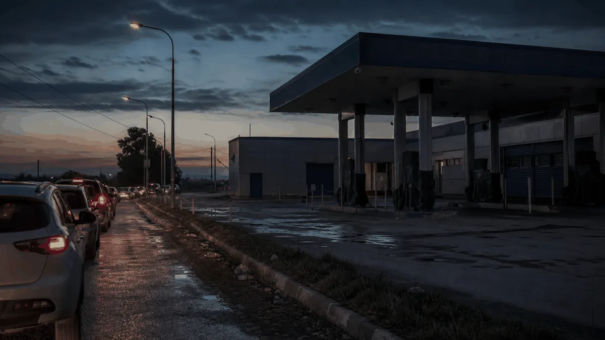 Дефицит бензина в Краснодаре